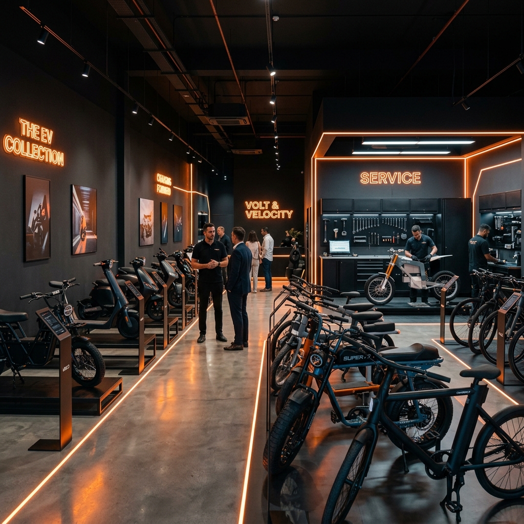 Showroom e Oficina EletroMove em Niterói